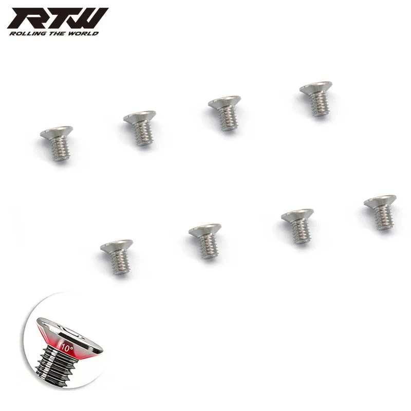 Винты с потайной головкой из титанового сплава TC4 RTW 110 ° Винты с плоской головкой, подходят для модели автомобиля Xray 301020 TSS 10DC, тонкий тип, 1 шт.
Винты с потайной головкой из титанового сплава TC4 RTW 110 ° Винты с плоской головкой, подходят для модели автомобиля Xray 301020 TSS 10DC, тонкий тип, 1 шт.