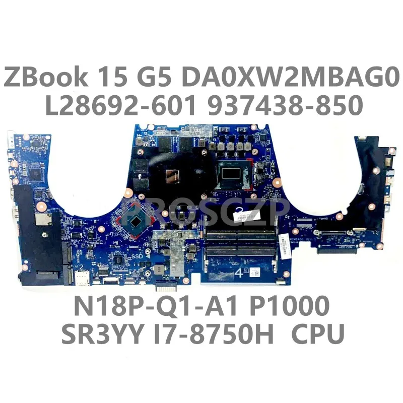 Материнская плата для HP ZBook 15 G5 DA0XW2MBAG0 L28692-601 937438-850 W/SR3YY i7-8750H CPU L28692-001 P1000 100% протестирована ОК
Материнская плата для HP ZBook 15 G5 DA0XW2MBAG0 L28692-601 937438-850 W/SR3YY i7-8750H CPU L28692-001 P1000 100% протестирована ОК