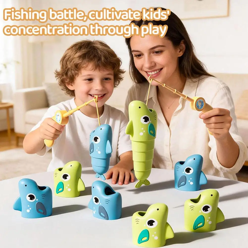 Fishing Game Viral Retractable Fish Parent Child Interactive Family Table Educational Multiplayer Kids Toy
Fishing Game Viral Retractable Fish Parent Child Interactive Family Table Educational Multiplayer Kids Toy