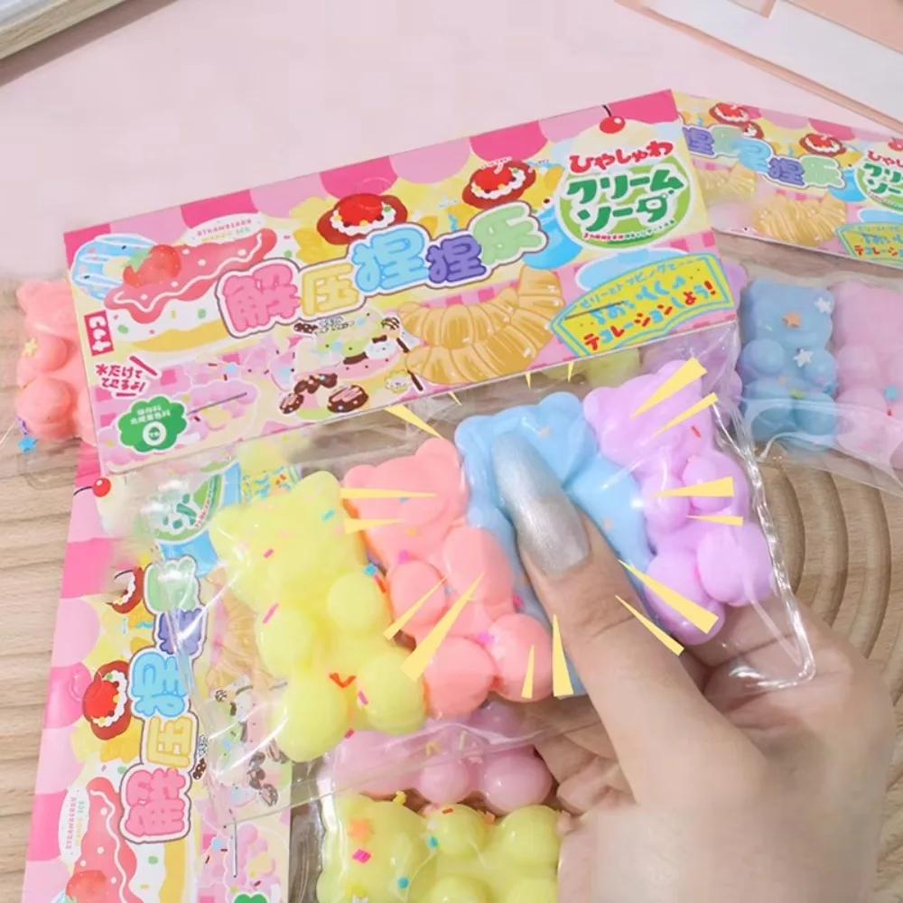 4Pcs New Gummy Bear Stress Relief Squishy Toy Slow Rebound Release Relieve Stress Fidget Toy TPR Sticky Toy Children's Gifts
4Pcs New Gummy Bear Stress Relief Squishy Toy Slow Rebound Release Relieve Stress Fidget Toy TPR Sticky Toy Children's Gifts