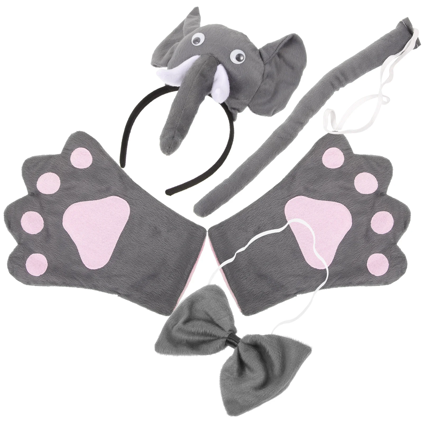 5 Pcs Elephant Headb Cartoon Animal Headdress Elastic Adult Costume Party Supplies Cosplay Props
5 Pcs Elephant Headb Cartoon Animal Headdress Elastic Adult Costume Party Supplies Cosplay Props