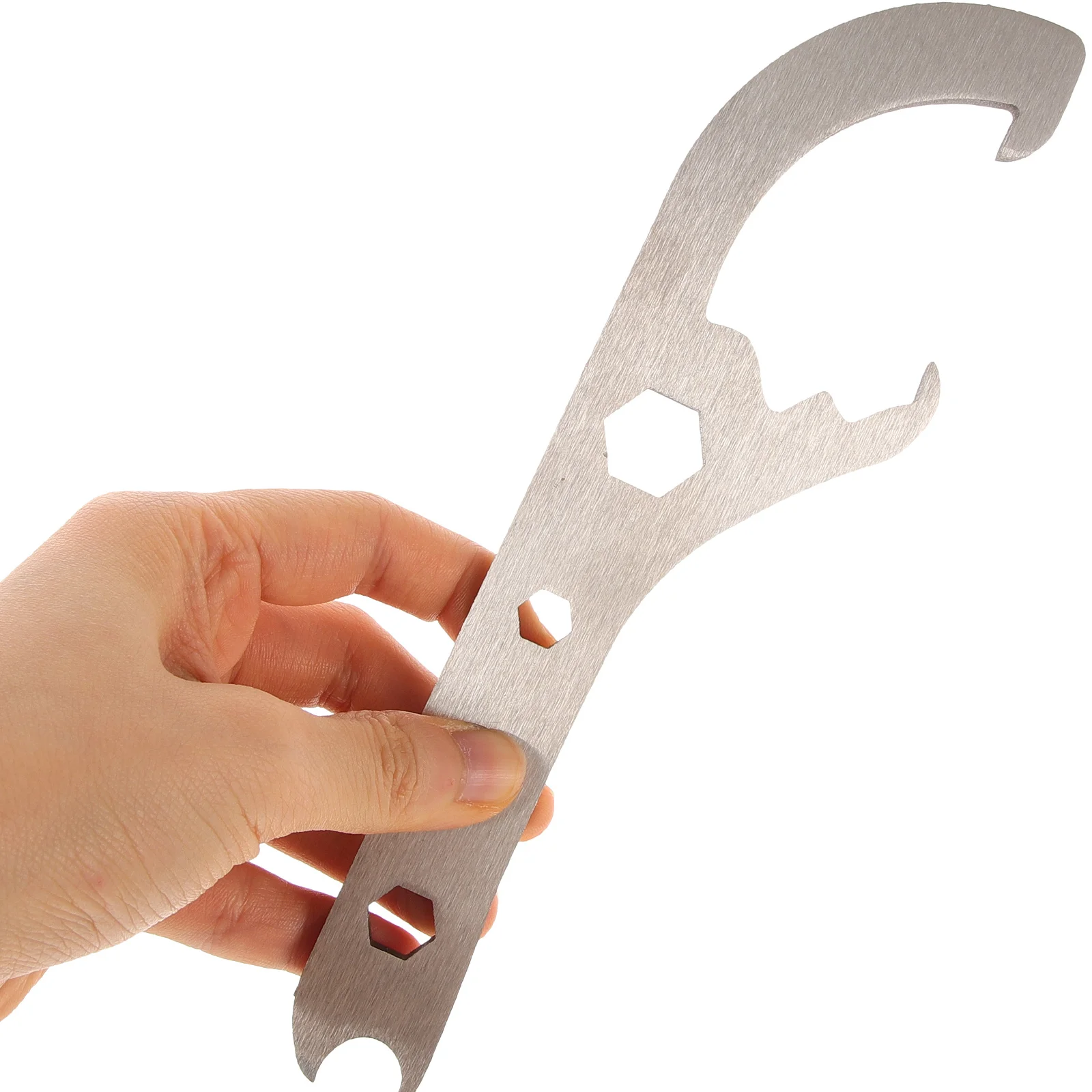 Aluminum Manual Gallon Bucket Opener Wrench Stainless Steel Lid Removal Tool Portable Multi-Function Can and Pail Lid Opener 
Aluminum Manual Gallon Bucket Opener Wrench Stainless Steel Lid Removal Tool Portable Multi-Function Can and Pail Lid Opener