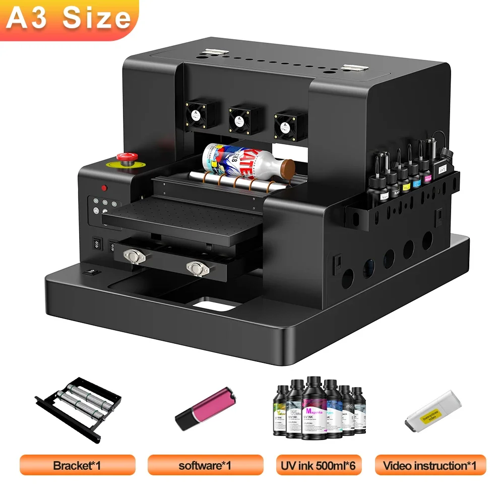 Принтер A3 DTF для принтера L805 DTF, планшетный принтер A4 для наклеек, принтер A4 для печати на бутылках, дереве, металле, УФ-принтер A4
Принтер A3 DTF для принтера L805 DTF, планшетный принтер A4 для наклеек, принтер A4 для печати на бутылках, дереве, металле, УФ-принтер A4
