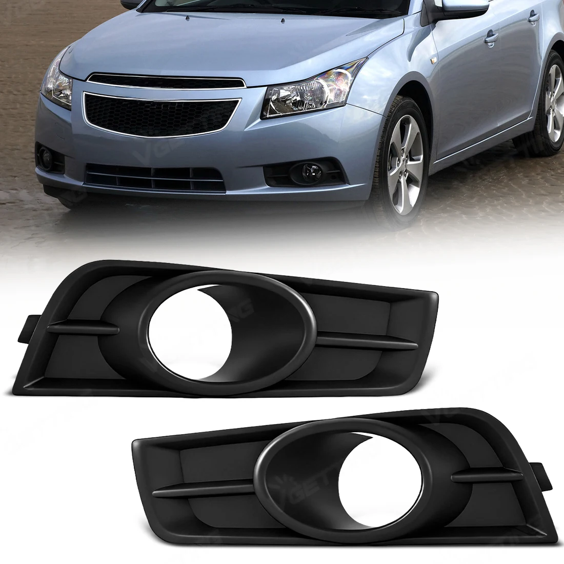 Накладки на противотуманные фары переднего бампера для Chevrolet Cruze 2009-2014, левая и правая, черные, замена рамки противотуманной фары
Накладки на противотуманные фары переднего бампера для Chevrolet Cruze 2009-2014, левая и правая, черные, замена рамки противотуманной фары