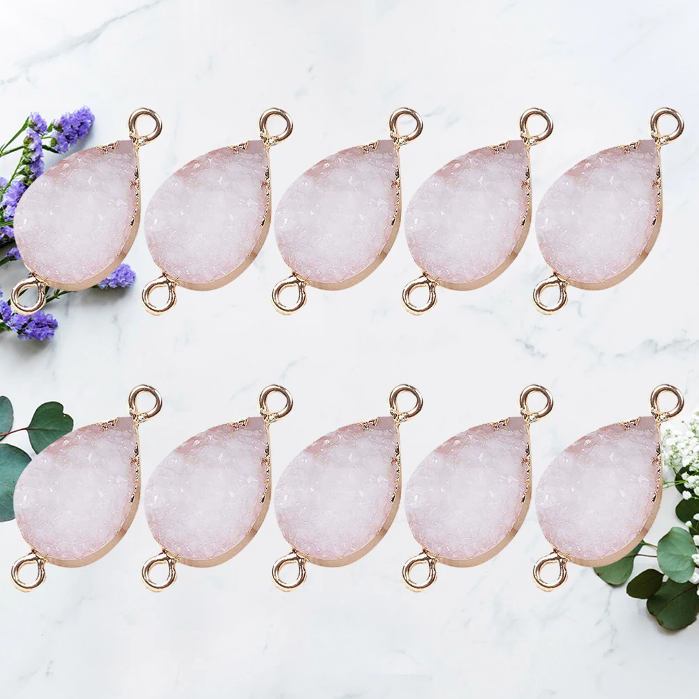 10 Pcs Water Drop Crystal Pendant DIY Necklace Making Supplies Charm Accessories Boho Shape Jewelry Craft Decor
10 Pcs Water Drop Crystal Pendant DIY Necklace Making Supplies Charm Accessories Boho Shape Jewelry Craft Decor