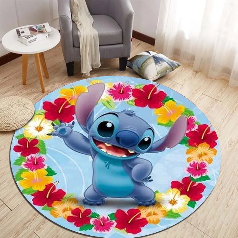 Stitch Cartoon HD Printed Round Carpet for Living Room Bedroom Chair Rug Camping Picnic Mat Flannel Anti-Slip Rug Yoga Mat Gifts
Stitch Cartoon HD Printed Round Carpet for Living Room Bedroom Chair Rug Camping Picnic Mat Flannel Anti-Slip Rug Yoga Mat Gifts