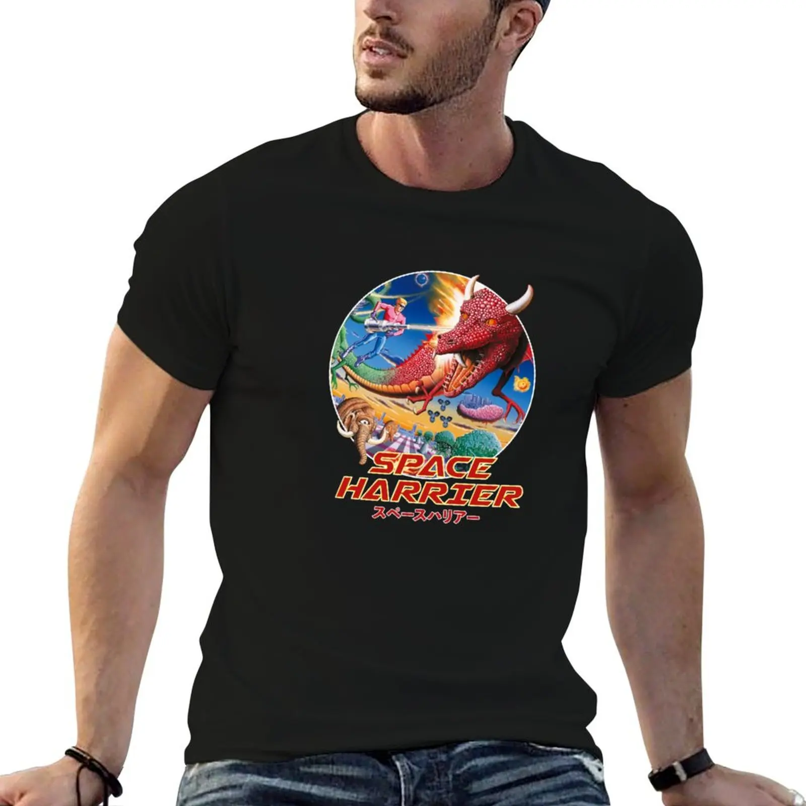Space Harrier T-Shirt cotton t shirts man 100% anime tshirt T-Shirt
Space Harrier T-Shirt cotton t shirts man 100% anime tshirt T-Shirt
