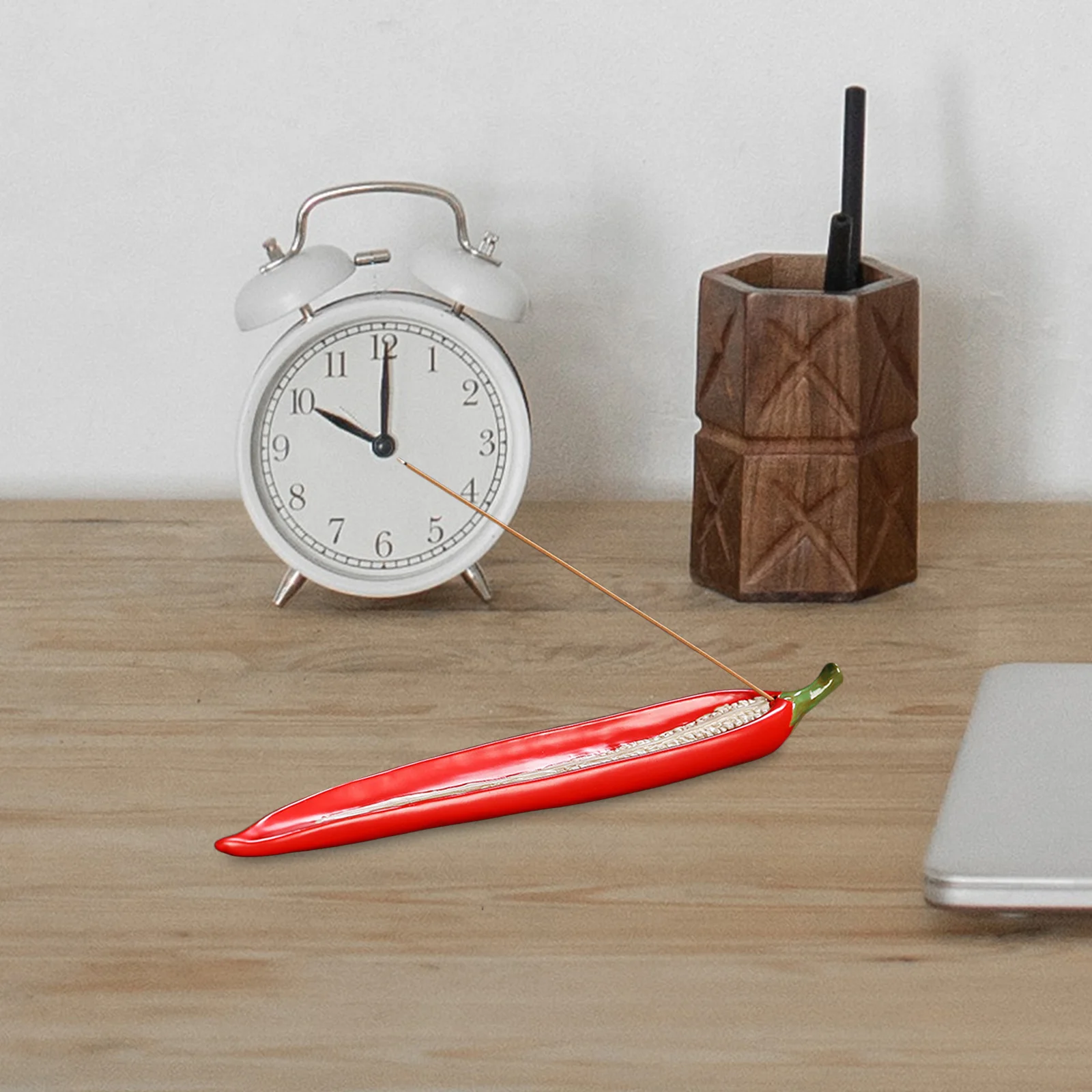 Ceramic Incense Burner Chili Shape Stick Holder For Home Office Yoga Aromatherapy Tabletop Decoration Incense Stick Burner
Ceramic Incense Burner Chili Shape Stick Holder For Home Office Yoga Aromatherapy Tabletop Decoration Incense Stick Burner