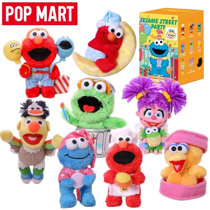 POP MART Sesame Street Party Series Blind Box Toy Mystery Box Doll Cute Backpack Pendant Keychain Decoration Boy's Birthday Gift
POP MART Sesame Street Party Series Blind Box Toy Mystery Box Doll Cute Backpack Pendant Keychain Decoration Boy's Birthday Gift