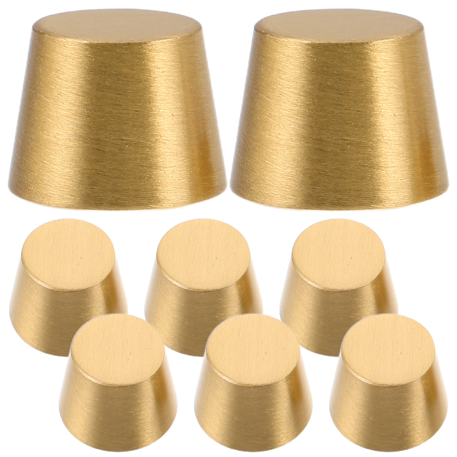 8Pcs Copper Foot Pads for Wood Tray Brass Support Legs Suitable for Serving Board Display Box Cabinet Base Decoration
8Pcs Copper Foot Pads for Wood Tray Brass Support Legs Suitable for Serving Board Display Box Cabinet Base Decoration