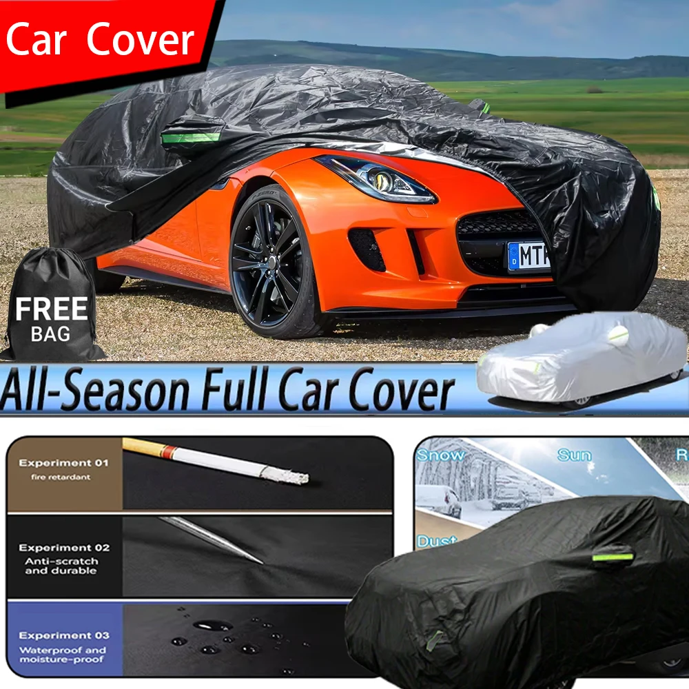 Waterproof Black Auto Car Cover Anti UV Rain Snow Dust Ice Sun Protection For Jaguar F-Type Ftype 2013-2025
Waterproof Black Auto Car Cover Anti UV Rain Snow Dust Ice Sun Protection For Jaguar F-Type Ftype 2013-2025