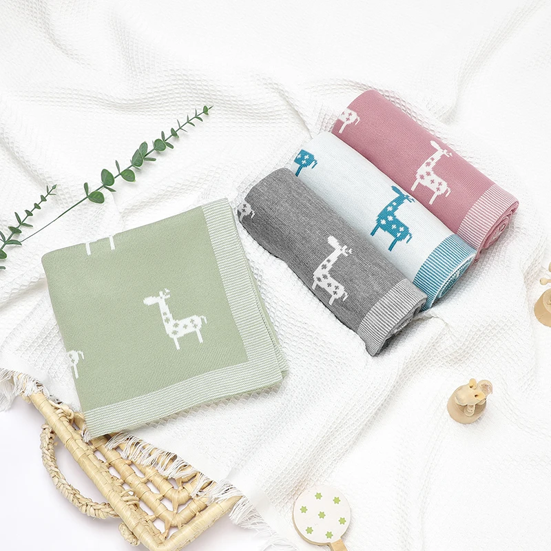 Baby Blanket Knitted Newborn Boy Girl Bedding Quilt Cute Horse Infant Stroller Swaddling Soft Breath 90*70CM Plaid Dropshipping
Baby Blanket Knitted Newborn Boy Girl Bedding Quilt Cute Horse Infant Stroller Swaddling Soft Breath 90*70CM Plaid Dropshipping