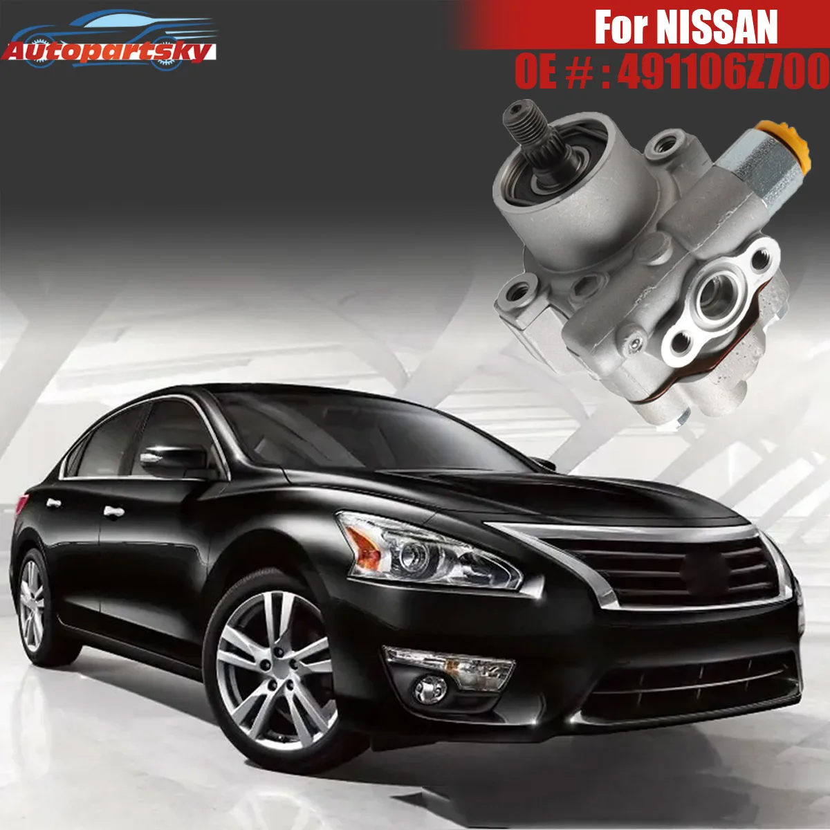 Automotive Parts Power Steering Pump 491106Z700 19319352 965450 N9900662 For NISSAN ALTIMA SENTRA 2004-2006
Automotive Parts Power Steering Pump 491106Z700 19319352 965450 N9900662 For NISSAN ALTIMA SENTRA 2004-2006