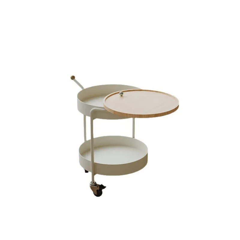 Movable sofa side table coffee table household small round table creative cart rack side cabinet
Movable sofa side table coffee table household small round table creative cart rack side cabinet