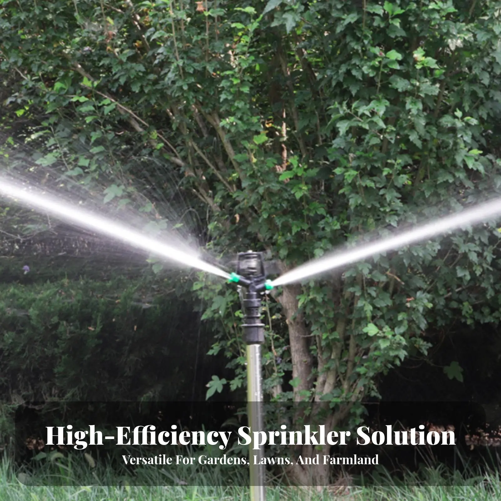 360 Degree Rotating Sprinkler Long-Lasting ABS Construction Oscillating Lever Sprinkler Automatic Lawn Watering Spray Head
360 Degree Rotating Sprinkler Long-Lasting ABS Construction Oscillating Lever Sprinkler Automatic Lawn Watering Spray Head