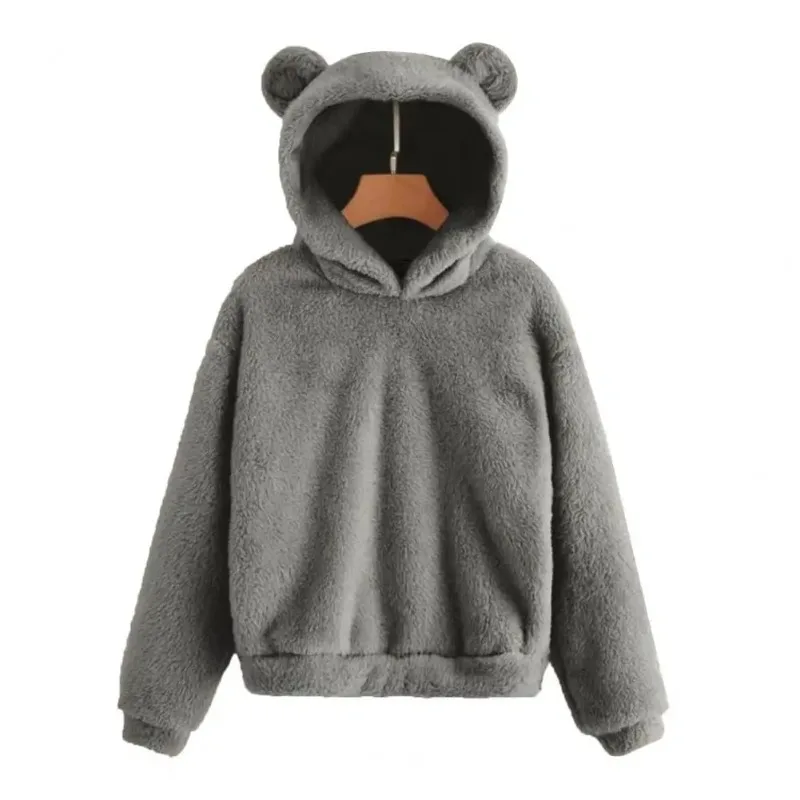 2025 Winter Clothes Women Long Sleeve Rabbit Ear Hood Sweatshirt Cute Plush Warm Hoodie Tops Casual Fashion Comfortable Hoodies
2025 Winter Clothes Women Long Sleeve Rabbit Ear Hood Sweatshirt Cute Plush Warm Hoodie Tops Casual Fashion Comfortable Hoodies