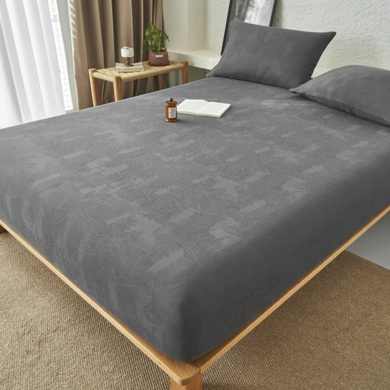 2025 New Textured Pure Cotton Jacquard Bed Hat Solid-color Mattress Cover 360-degree Wrapping with Elastic Bedspread
2025 New Textured Pure Cotton Jacquard Bed Hat Solid-color Mattress Cover 360-degree Wrapping with Elastic Bedspread