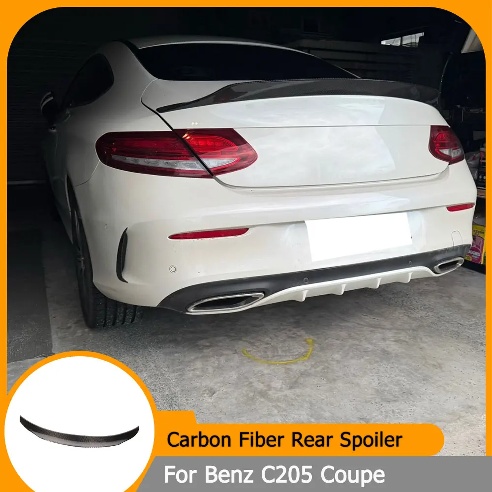 Rear Wing Spoiler For Mercedes-Benz C205 C180 C200 C300 C43 C63 AMG Coupe 2014-2019 Carbon Fiber Rear Trunk Spoiler Boot Lip
Rear Wing Spoiler For Mercedes-Benz C205 C180 C200 C300 C43 C63 AMG Coupe 2014-2019 Carbon Fiber Rear Trunk Spoiler Boot Lip