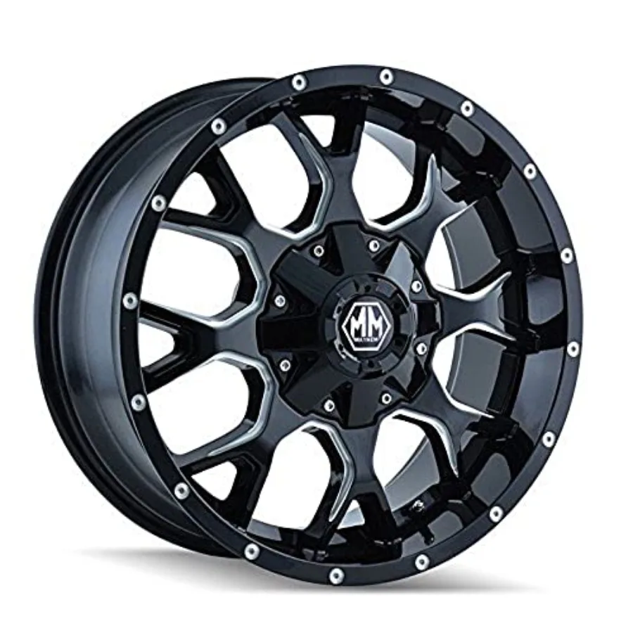 Колесо Warrior 8015 черное с фрезерованными спицами 18x9 10x150 мм
Колесо Warrior 8015 черное с фрезерованными спицами 18x9 10x150 мм