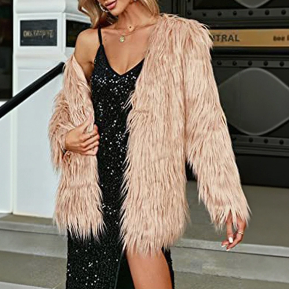 Mia Muse Boutique Women's Long Sleeve Open Front Plush Coat Autumn Winter Basic Comfortable Decent Plain Coat for Ladies
Mia Muse Boutique Women's Long Sleeve Open Front Plush Coat Autumn Winter Basic Comfortable Decent Plain Coat for Ladies