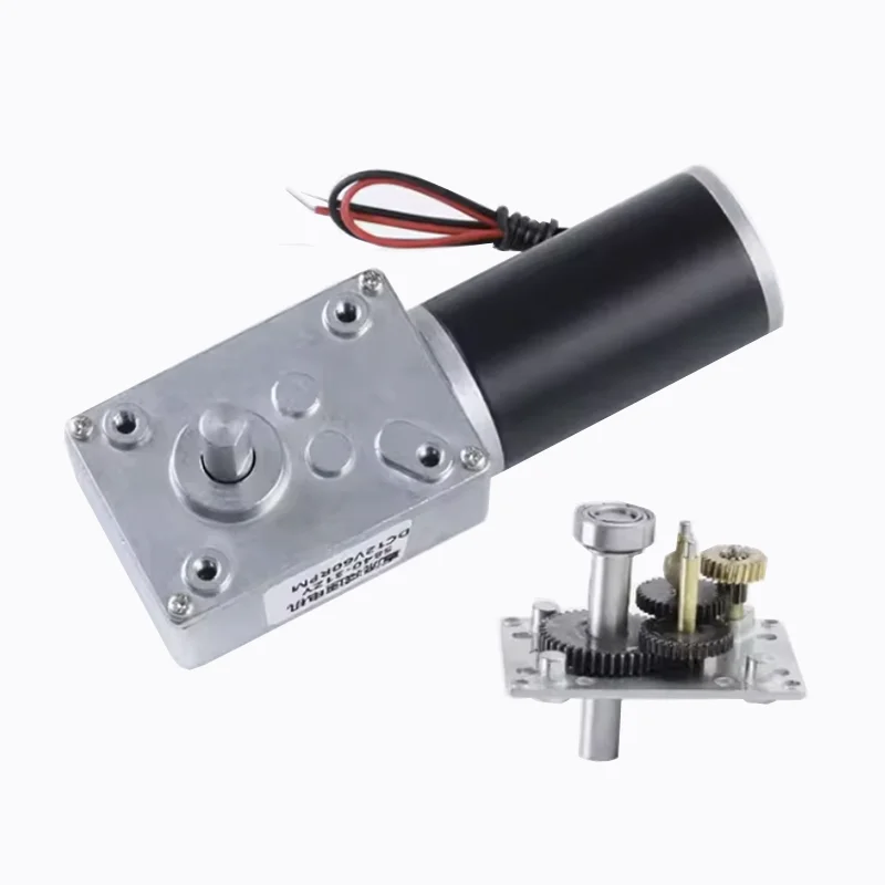 70KG 5840-31zy Worm Geared DC Reduction Motor 12v 24V 12-471rpm Forward and Reverse Adjustable Speed for Automatic Drying Hanger
70KG 5840-31zy Worm Geared DC Reduction Motor 12v 24V 12-471rpm Forward and Reverse Adjustable Speed for Automatic Drying Hanger