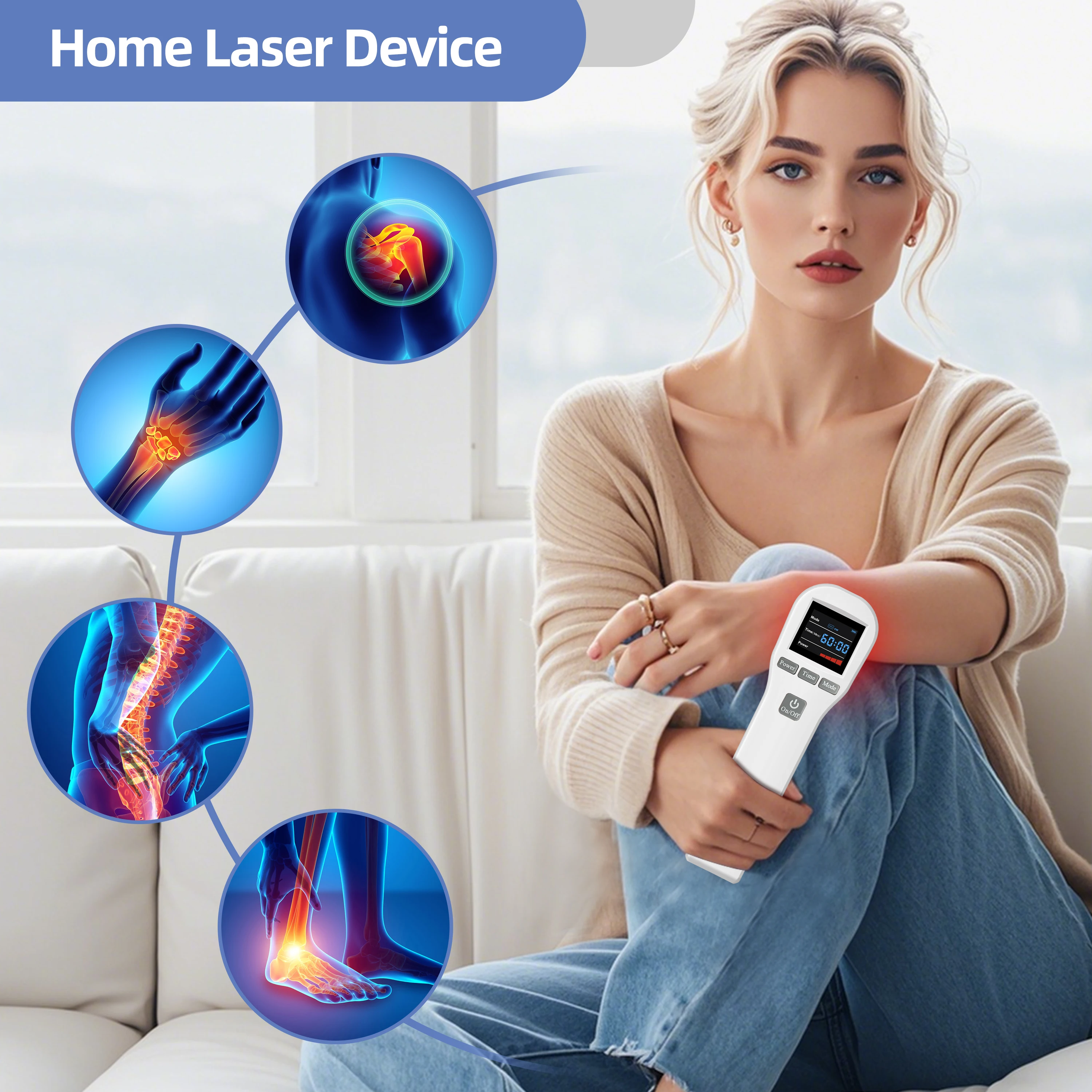 NEW2026Advanced 880mW PBM Laser and Red Laser Healing Light Therapy Machine for Horses Muscle Pain Strain Lower Back Treatment
NEW2026Advanced 880mW PBM Laser and Red Laser Healing Light Therapy Machine for Horses Muscle Pain Strain Lower Back Treatment
