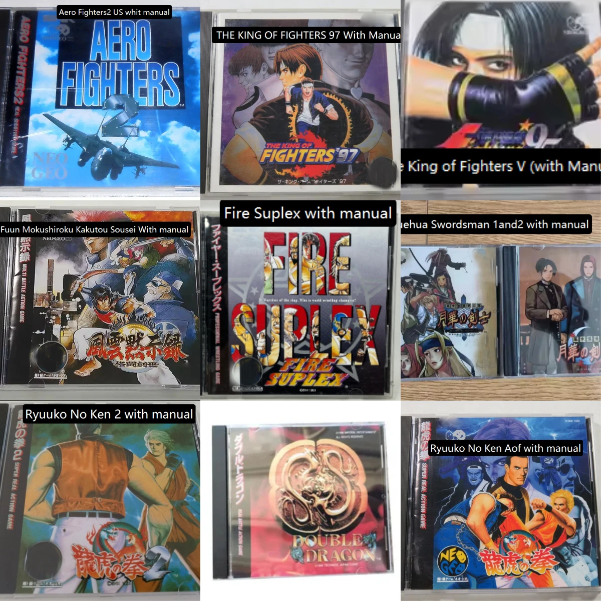NGCD Game Disc Reproduction Popular Dis Unlock neogeo Console Game Optical Drive Retro Video Direct Reading Game parts
NGCD Game Disc Reproduction Popular Dis Unlock neogeo Console Game Optical Drive Retro Video Direct Reading Game parts
