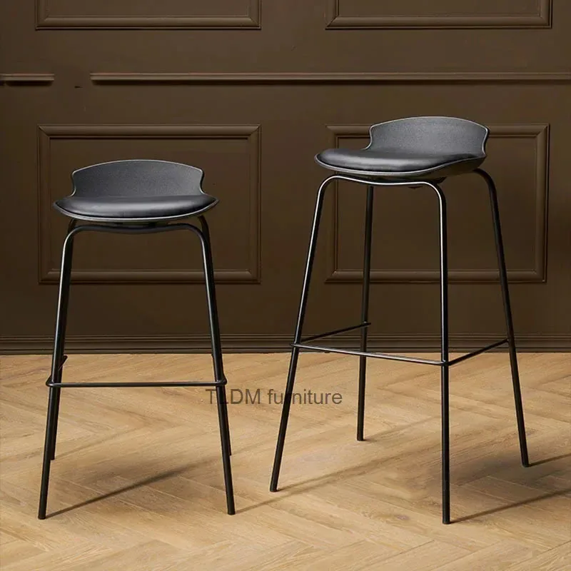 Scandinavia Leather Bar Chairs for Restaurant Bar Island Chair Designer Light Luxury Leisure Modern Minimalist High Bar Stool
Scandinavia Leather Bar Chairs for Restaurant Bar Island Chair Designer Light Luxury Leisure Modern Minimalist High Bar Stool