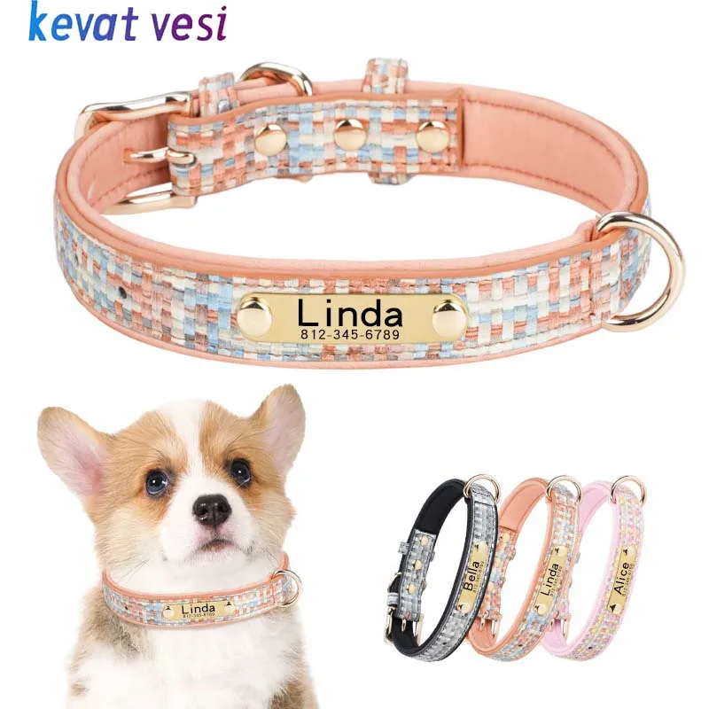 Personalized Dog Collar Ant-lost Adjustable Dog Collars Custom Free Engraving Name Phone Number Puppy ID Tags Pet Supplies
Personalized Dog Collar Ant-lost Adjustable Dog Collars Custom Free Engraving Name Phone Number Puppy ID Tags Pet Supplies