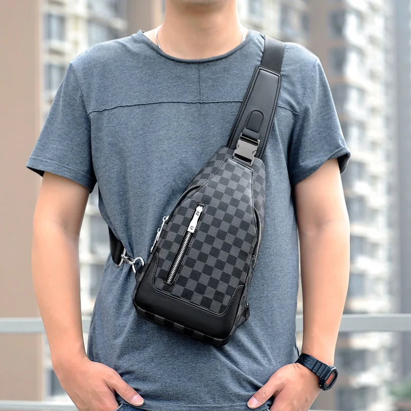 New men's and women's single-shoulder crossbody bags, large-capacity waterproof single-shoulder backpack for men's chests
New men's and women's single-shoulder crossbody bags, large-capacity waterproof single-shoulder backpack for men's chests