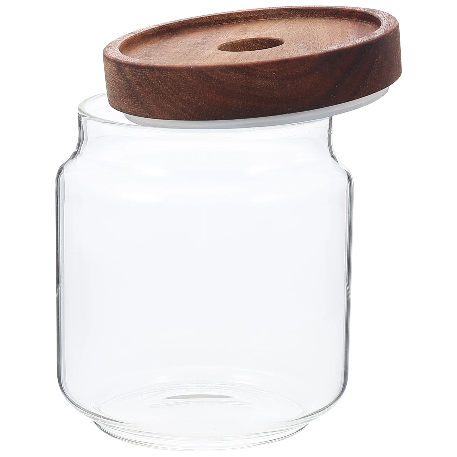 Airtight Storage Jars Glass Containers Acacia Wood Lid Sealed Tank Flour Grain Box Heat Resistant Reusable Storage Can
Airtight Storage Jars Glass Containers Acacia Wood Lid Sealed Tank Flour Grain Box Heat Resistant Reusable Storage Can