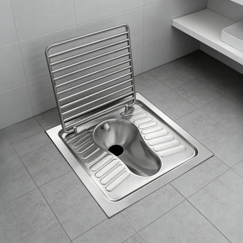 HYS stainless steel squat toilet public restroom squatting toilet stainless
HYS stainless steel squat toilet public restroom squatting toilet stainless