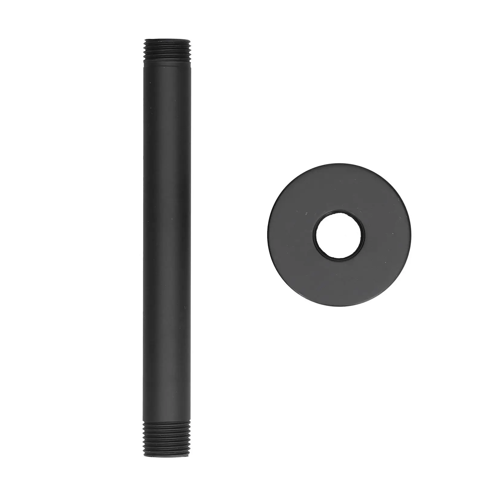 15cm NPT 20mm Black Shower Arm - 6 Inch Concealed Wall Mount Extension for bathroom Accessories
15cm NPT 20mm Black Shower Arm - 6 Inch Concealed Wall Mount Extension for bathroom Accessories