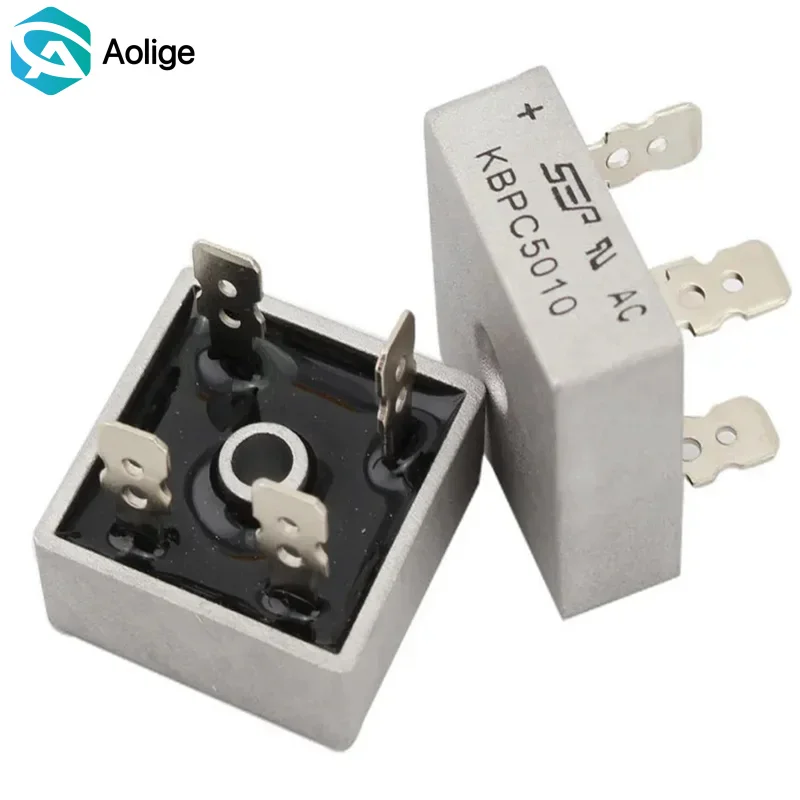 2PCS/Lot KBPC5010 Diode Bridge Rectifiers - 50A 1000V, High - Power Electronic Components
2PCS/Lot KBPC5010 Diode Bridge Rectifiers - 50A 1000V, High - Power Electronic Components