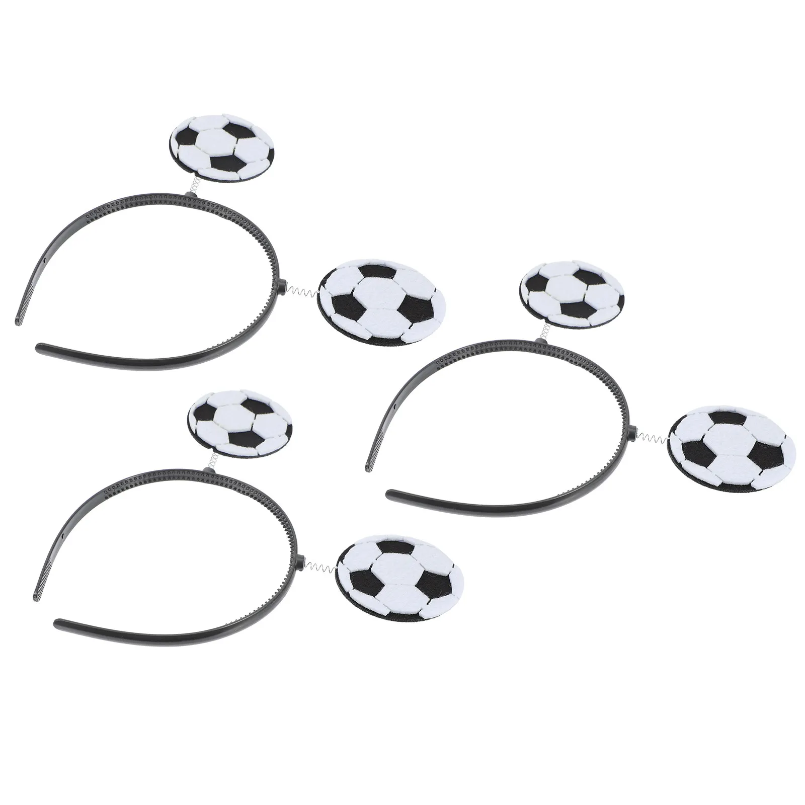 3Pcs Football Hairband Soccer Headband Nonslip Design Sports Cheer Hair Accessory for Competition Game Event All Ages Comfort
3Pcs Football Hairband Soccer Headband Nonslip Design Sports Cheer Hair Accessory for Competition Game Event All Ages Comfort