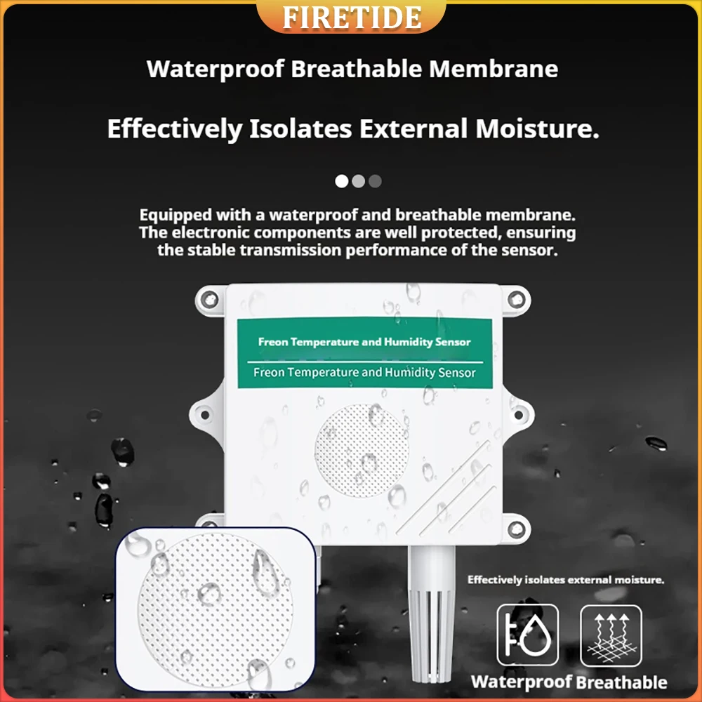 1PCS Wall Mounted Freon Leak Sensor IP65 0-1000ppm Refrigerant Gas Detector RS485 4-20mA Output High Accuracy HVAC Leak Alarm
1PCS Wall Mounted Freon Leak Sensor IP65 0-1000ppm Refrigerant Gas Detector RS485 4-20mA Output High Accuracy HVAC Leak Alarm