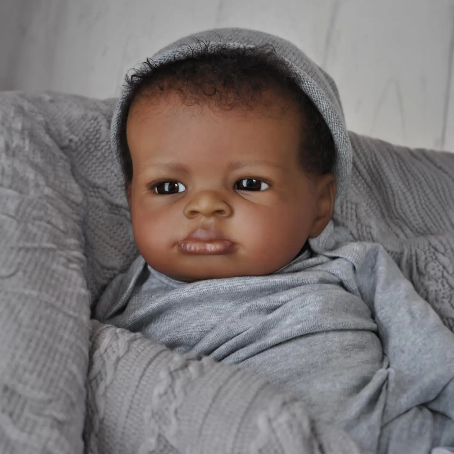 1PC 21-inch reborn teenage doll | Lifelike, soft and cute body | Hand-painted realistic veins and multi-layered details, holiday
1PC 21-inch reborn teenage doll | Lifelike, soft and cute body | Hand-painted realistic veins and multi-layered details, holiday