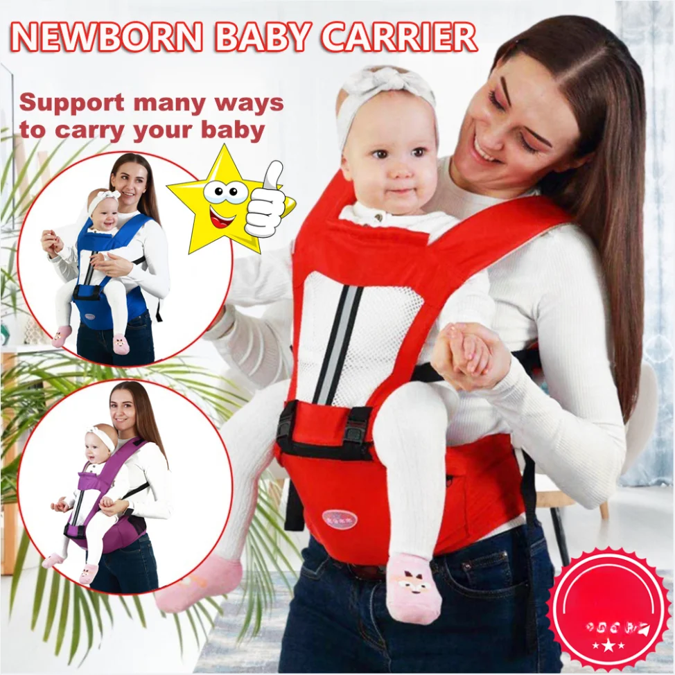 Newborn Ergonomic Baby Carrier Backpack Infant Baby Hipseat Carrier Front Facing Ergonomic Kangaroo Baby Wrap Sling Travel Bag
Newborn Ergonomic Baby Carrier Backpack Infant Baby Hipseat Carrier Front Facing Ergonomic Kangaroo Baby Wrap Sling Travel Bag