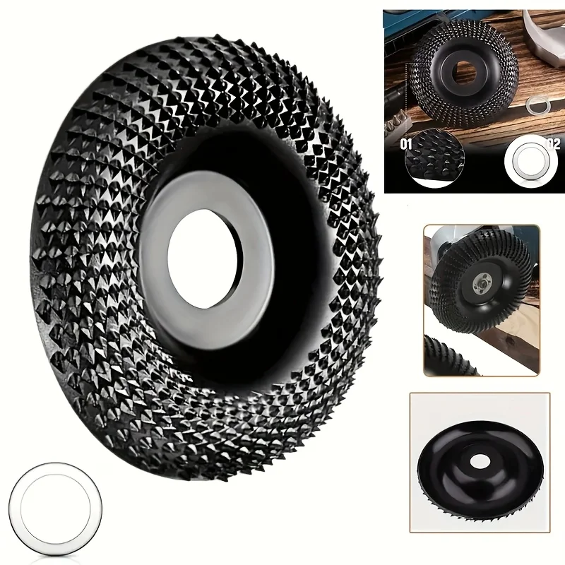 125mm Angle Grinder Disc Wood Carving Disc 22mm Bore Sanding Grinding Wheel for Woodworking Shaping Polishing
125mm Angle Grinder Disc Wood Carving Disc 22mm Bore Sanding Grinding Wheel for Woodworking Shaping Polishing