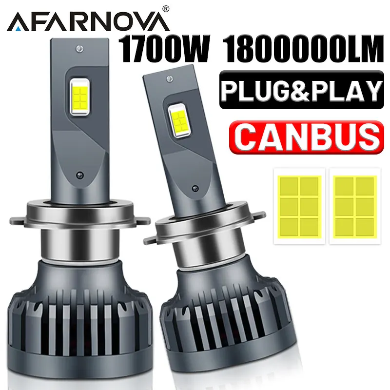 H7 H1 LED Headlight Bulbs 1700W 1800000LM Led Canbus 6000K Car Lamps H4 H11 880 881 9005 9006 H16 H3 H13 Fog Lamps Cars Light
H7 H1 LED Headlight Bulbs 1700W 1800000LM Led Canbus 6000K Car Lamps H4 H11 880 881 9005 9006 H16 H3 H13 Fog Lamps Cars Light