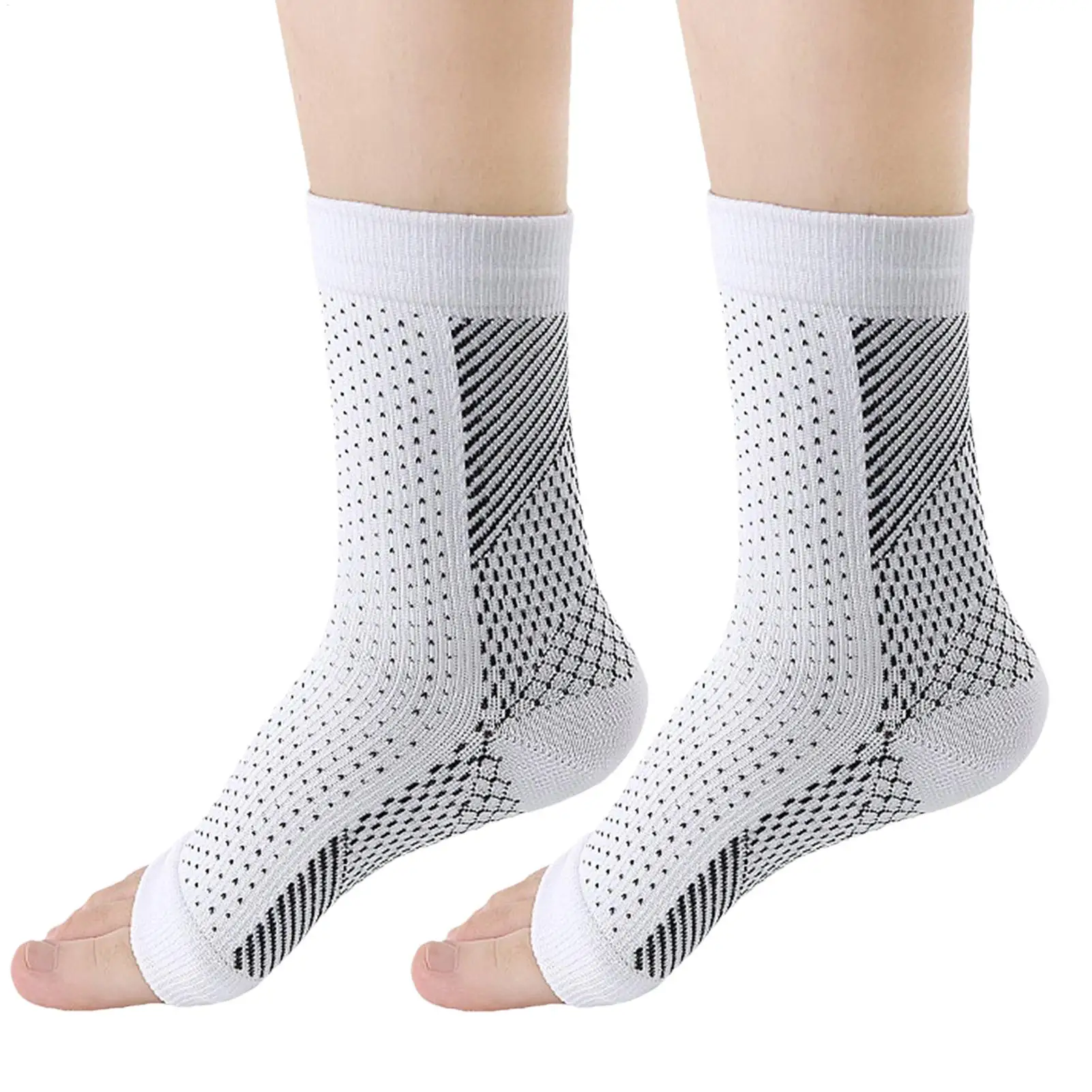 Breathable Toeless Protector Socks Sports Compression Socks Ankle Protection Relief Supplies For Cycling Running Athletic Feet
Breathable Toeless Protector Socks Sports Compression Socks Ankle Protection Relief Supplies For Cycling Running Athletic Feet