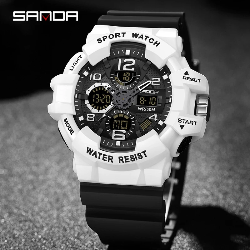SANDA quartz watch, fresh and stylish casual style, waterproof wristwatch
SANDA quartz watch, fresh and stylish casual style, waterproof wristwatch