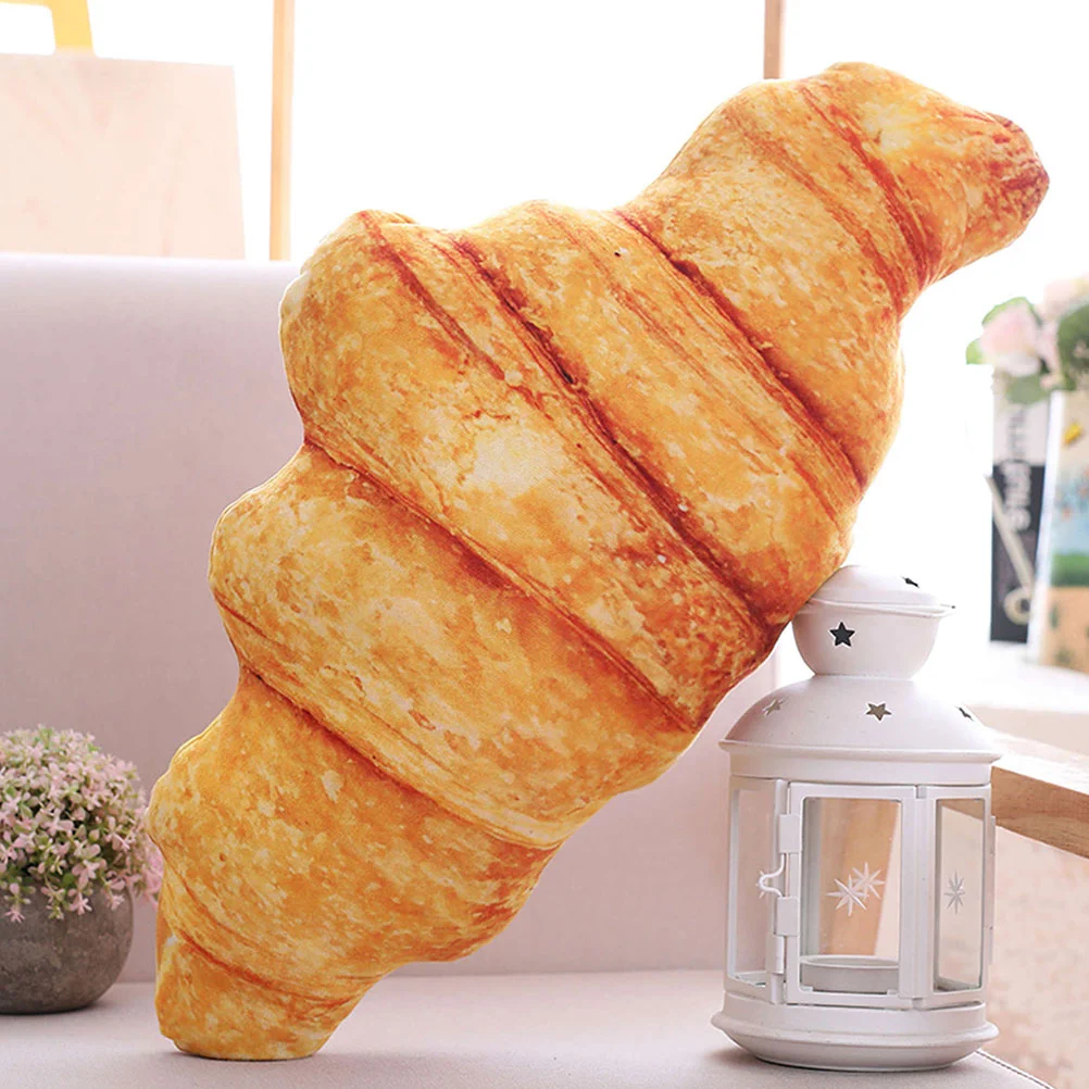 55cm Creative Simulation Bread Pillow Lumbar Pillow Plush Toy Croissant Cushion PP Cotton Stuffed Toy for Office Home
55cm Creative Simulation Bread Pillow Lumbar Pillow Plush Toy Croissant Cushion PP Cotton Stuffed Toy for Office Home