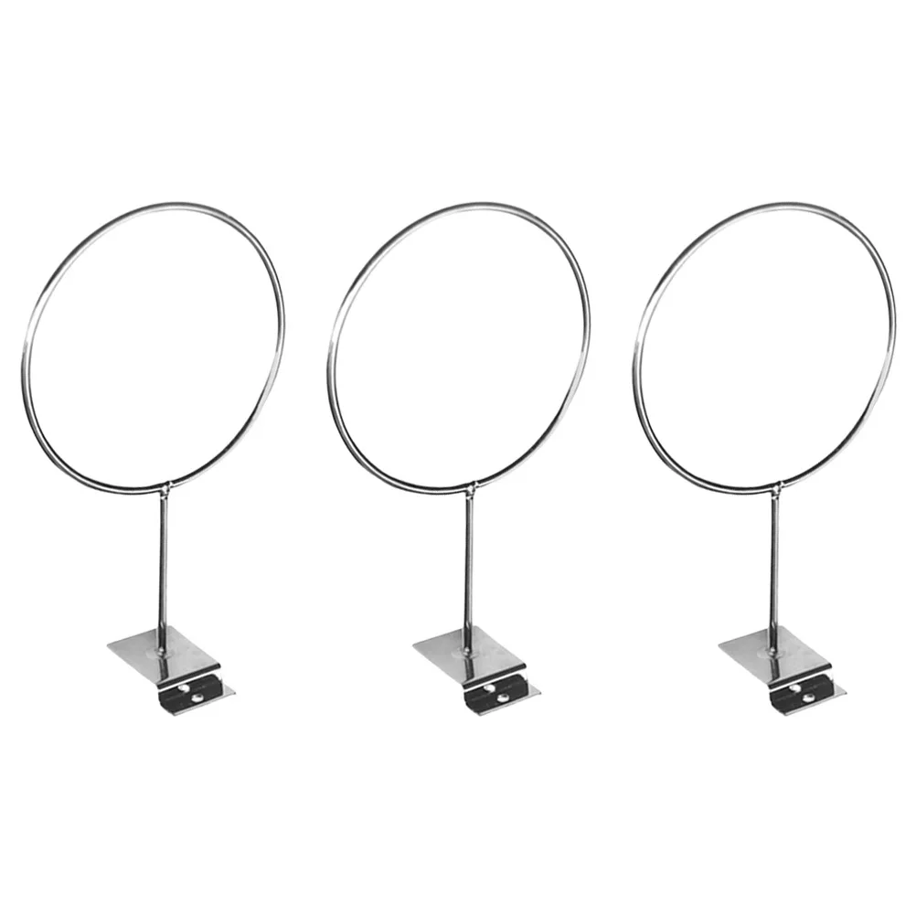 3Pcs Wall Mounted Ball Rack Sturdy Iron Sports Ball Holder for Basketball Storage Display in Living Room Kitchen
3Pcs Wall Mounted Ball Rack Sturdy Iron Sports Ball Holder for Basketball Storage Display in Living Room Kitchen