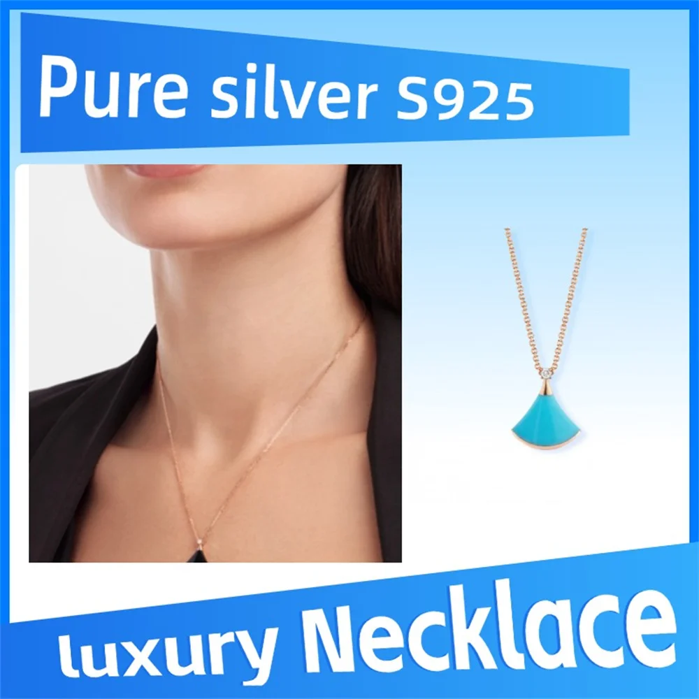 Pure 925 Sterling Silver DIVAS’ DREAM Series Necklace Charming exquisite luxury jewelry fashionable party matching
Pure 925 Sterling Silver DIVAS’ DREAM Series Necklace Charming exquisite luxury jewelry fashionable party matching