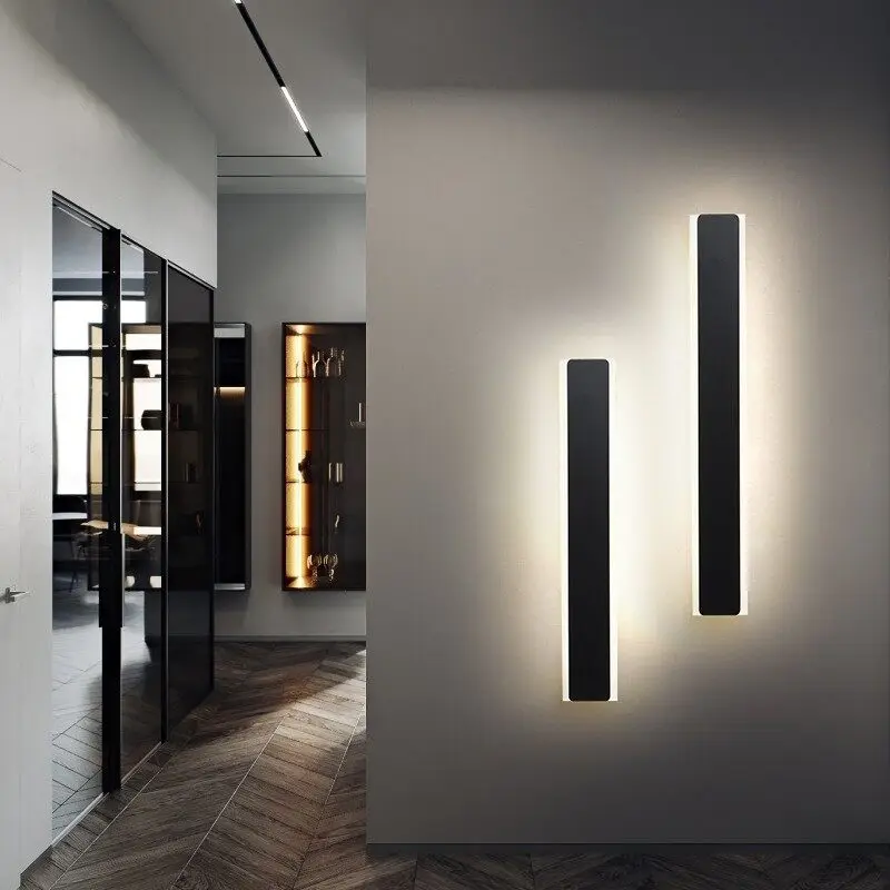 Nordic Minimalist Long Wall Lamp Modern Led Wall light Indoor Living Room bedroom LED Bedside Lamp Home Decor Lighting Fixtures
Nordic Minimalist Long Wall Lamp Modern Led Wall light Indoor Living Room bedroom LED Bedside Lamp Home Decor Lighting Fixtures