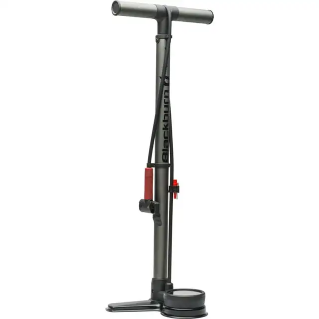 Blackburn Air Tower 6 Bicycle Floor Pump with Presta and Schrader Values, Black, 27" Tall
Blackburn Air Tower 6 Bicycle Floor Pump with Presta and Schrader Values, Black, 27" Tall