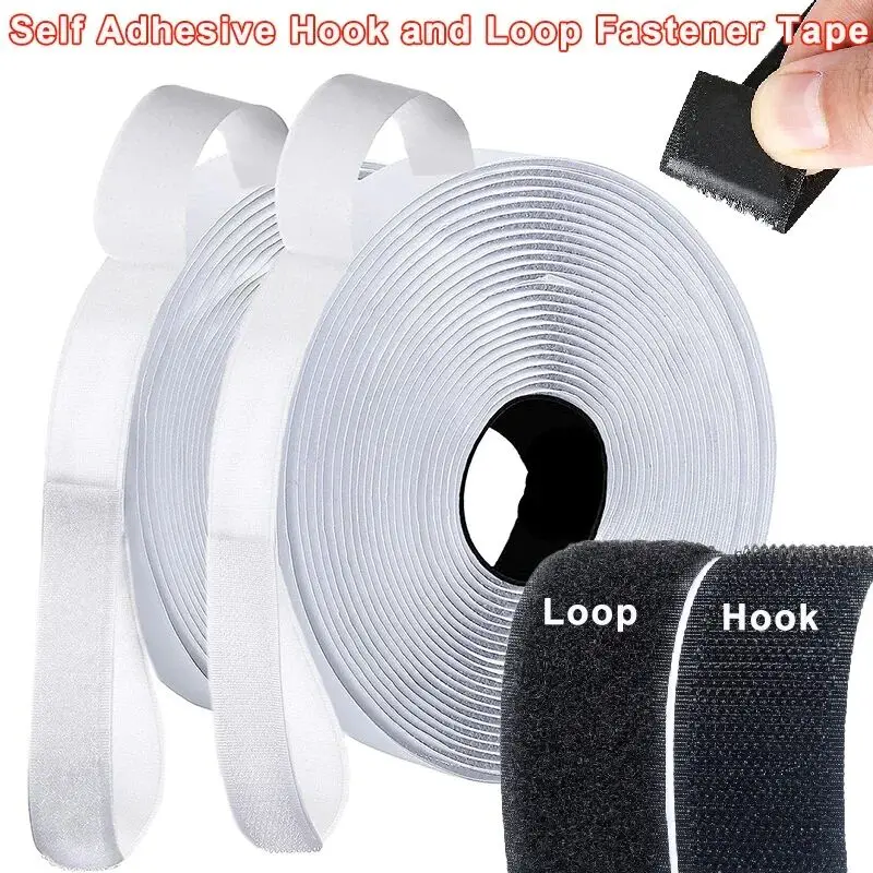 10M Strong Self Adhesive Hook and Loop Fastener Tape Double Side Adhesive Tape velcroes Tape 20/25/30/50MM
10M Strong Self Adhesive Hook and Loop Fastener Tape Double Side Adhesive Tape velcroes Tape 20/25/30/50MM