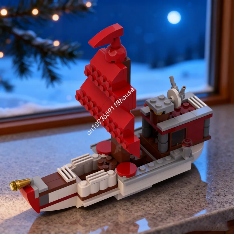 120pcs MOC Scarlet Sails Classiced Model Building Blocks Christmas Gift Architecture Toys Creative Idea Brick Kids Birthday
120pcs MOC Scarlet Sails Classiced Model Building Blocks Christmas Gift Architecture Toys Creative Idea Brick Kids Birthday