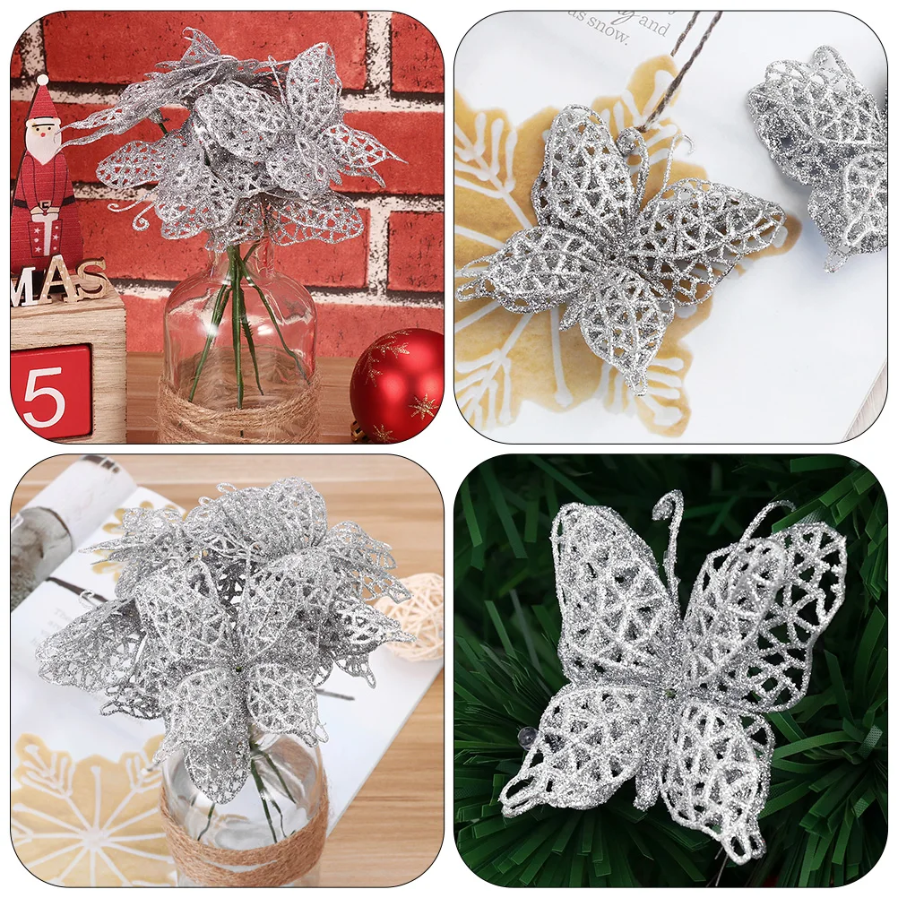 8set Creative Christmas Butterflies Adornments 8 Sets Fake Flower Butterflies Simulation Decoration Home Wedding Party Xmas Tree
8set Creative Christmas Butterflies Adornments 8 Sets Fake Flower Butterflies Simulation Decoration Home Wedding Party Xmas Tree